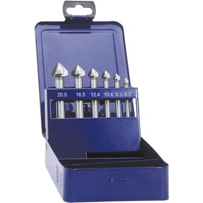 Eventus by Exact 05540 Kegelverzinkboorset 6-delig 6.3 mm, 8.3 mm, 10.4 mm, 12.4 mm, 16.5 mm, 20.5 mm HSS Cilinderschacht 1 set(s) Eventus by Exact 05540 Kegelverzinkboorset 6-delig 6.3 mm, 8.3 mm, 10.4 mm, 12.4 mm, 16.5 mm, 20.5 mm HSS Cilinderschacht 1 set(s)