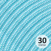 ROL 30 Meter strijkijzersnoer BABYBLAUW 2X0.75mm - thumbnail
