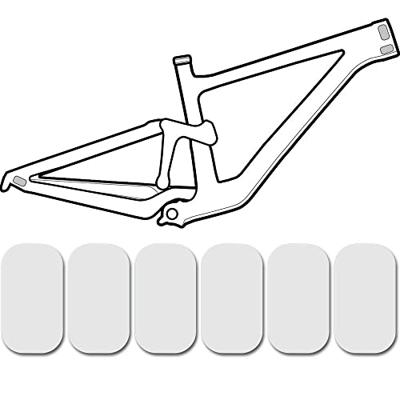 Lizardskins Clear protective frame wrap - cable rub kit Lizardskins Clear protective frame wrap - cable rub kit