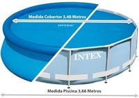 Intex 29022 Solar Cover Afdekzeil voor Zwembaden van 366 cm - thumbnail