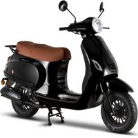 Senzo RivaLux Zwart - Verbrandingsmotor Scooter - thumbnail
