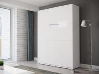 Opklapbed HOUDI 160x200 cm wit - thumbnail