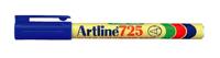 Permanent marker Artline 725N blauw - thumbnail