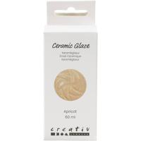 Creativ Company Keramiek glazuur, 984-1101 °c, dekkend, apricot, 60 ml/ 1 fles - thumbnail