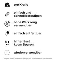 Fischer 570491 Press2fix haak 8 stuk(s) - thumbnail