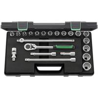 Stahlwille Dopsleutelset | 22-delig 1/2 inch | sleutelwijdtes 10-32 mm | aantal tanden 36 12-kant | 1 stuk - 96031447 96031447 - thumbnail