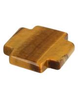 Tijgeroog Magneet Kruis - thumbnail