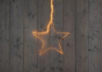 56Cm Ster Zwart 300Led Classic Warm 50Cm Verlicht Snoer - 4,5M Aanloopsnoer - On / Dimmer / 8/16H Timer / Off Ip44 Trafo kerstverlichting Anna's Collection - Annas collection - thumbnail