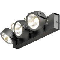 SLV Richtbare spotsKalu Led 3-lichts - 3x47w zwart - 1000131 - thumbnail