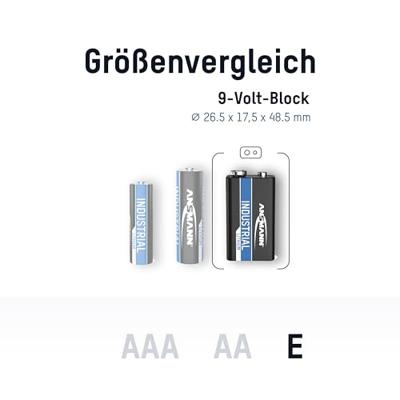 Ansmann lithium batterij block e / 1604lc 5er box