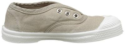 Katoenen tennisschoenen voor kinderen met vetersluiting Elly BENSIMON® beige