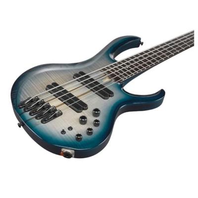 Ibanez BTB705LM Bass Workshop Cosmic Blue Starburst Low Gloss 5-snarige elektrische basgitaar