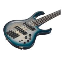 Ibanez BTB705LM Bass Workshop Cosmic Blue Starburst Low Gloss 5-snarige elektrische basgitaar - thumbnail