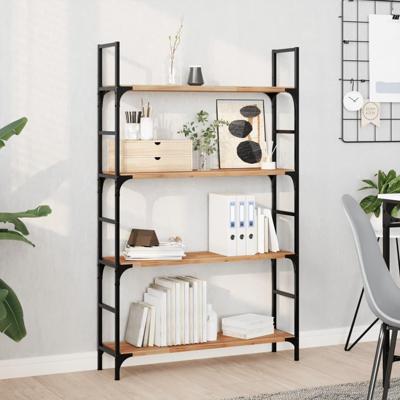 Wandschappen 3 st zwevend olieafwerking 80x20x2 cm acaciahout