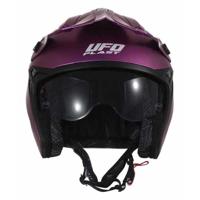 UFO PLAST "sheratan" jethelm helmet sheratan m fuchsia matt - thumbnail