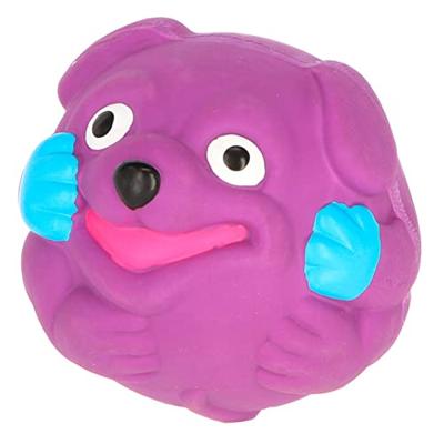 Latex hond op kleur gesorteerd 9 cm