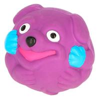 Latex hond op kleur gesorteerd 9 cm - thumbnail