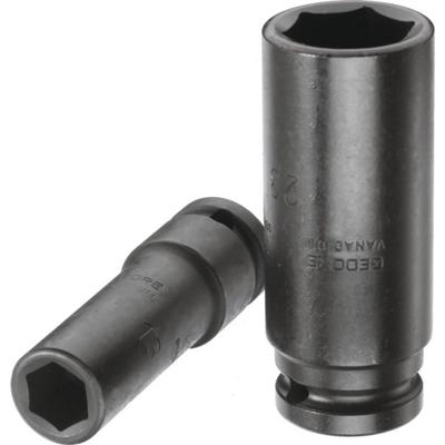 Gedore K 19 L 19 Krachtdop 1/2" lang | 19mm - 6164000 Gedore K 19 L 19 Krachtdop 1/2" lang | 19mm - 6164000