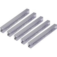Sygonix SY-6801160 Kabelgoot (l x b x h) 2000 x 25 x 40 mm 5 stuk(s) Grijs - thumbnail