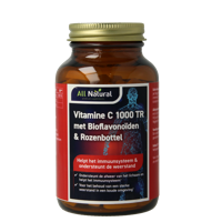 All Natural Vitamine C 1000 met bioflavonoiden & rozenbottel 100 Tabletten - thumbnail