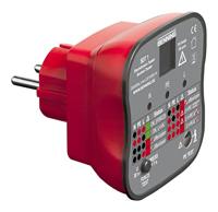 Benning SDT 1 Stopcontacttester CAT III 300 V LED, LCD - thumbnail