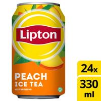 Frisdrank Lipton Ice Tea peach blik 330ml | 24 stuks - thumbnail