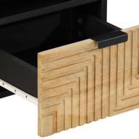Tv-meubel 70x33x46 cm massief mangohout bruin - thumbnail