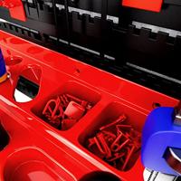 Organiseer je eigen Gereedschapswand 95x54cm 54-delig - thumbnail