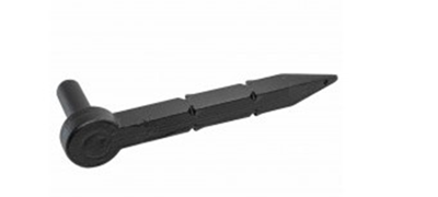 Waelbers Inslagduim rond19mm 215mm zwart - 10 Stuk(s) - 818307.05