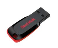 SanDisk Cruzer® Blade™ USB-stick 128 GB Zwart SDCZ50-128G-B35 USB-A 2.0 - thumbnail