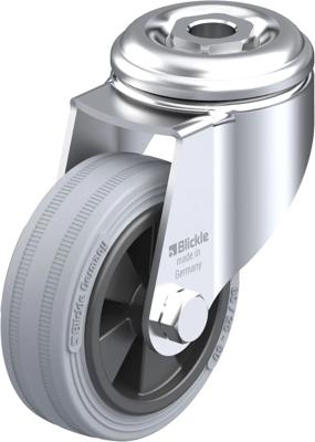 Blickle LKRA-VPA 80G Zwenkwiel Wieldiameter: 80 mm Draagvermogen (max.): 80 kg 1 stuk(s)