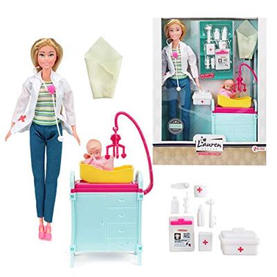 Lauren tienerpop kinderdokter speelset - thumbnail