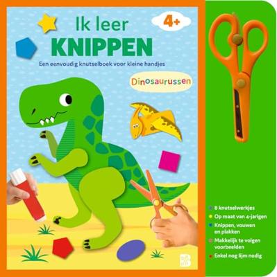 Standaard Uitgeverij Knutselboek met schaartje: dinosaurussen