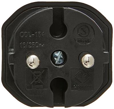 AS Schwabe 48212 Stopcontactsplitter Zwart