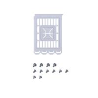 Lian Li A3-mATX Vertical GPU Bracket White - thumbnail