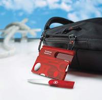 Victorinox SwissCard Lite 0.7300.T Zakgereedschapsset Aantal functies 13 Robijn (transparant) - thumbnail