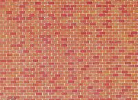 Faller 170608 H0 Muur met metselwerk Baksteen - thumbnail