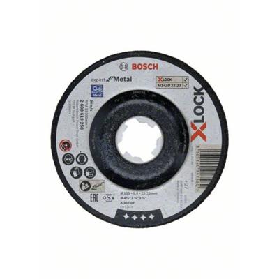 Bosch Accessoires X-LOCK Afbraamschijf Expert for Metal 115x6x22.23mm, gebogen - 1 stuk(s) - 2608619258