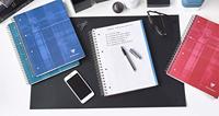 Clairefontaine 82123C Collegeblok Blauw DIN A4 Geruit Aantal paginas: 80 - thumbnail
