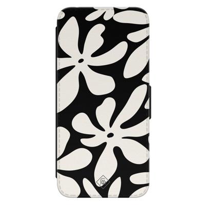Samsung Galaxy S24 flipcase - Noir bloom Samsung Galaxy S24 flipcase - Noir bloom