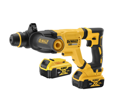 DeWalt DCH263P2 | Accu SDS+ Combihamer 3.0J | 2x 5.0 Ah | In stevige koffer - DCH263P2-QW