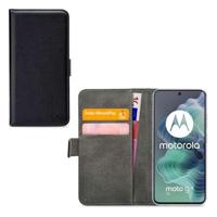Mobilize Classic Gelly Wallet Book Case Motorola Moto G35 Black - thumbnail