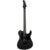 Spira Guitars T-400 Baritone MBK Satin Black elektrische gitaar met 27 inch mensuur