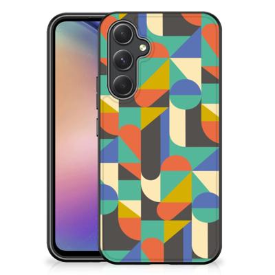 Samsung Galaxy A54 Back Case Funky Retro Samsung Galaxy A54 Back Case Funky Retro