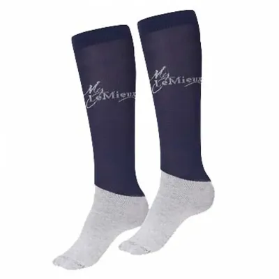 LeMieux Competition socks donkergroen maat:36-41