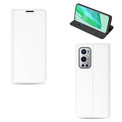 OnePlus 9 Pro | Book Case | Hoesje Wit met Pashouder OnePlus 9 Pro | Book Case | Hoesje Wit met Pashouder