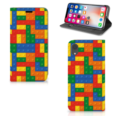 Apple iPhone Xr | Hoesje met Magneet | Blokken