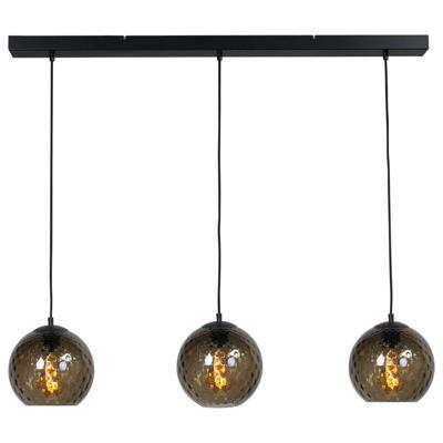 Masterlight Zwarte hanglampBaloton 3x E27 - 2341-05-05-100-3-20