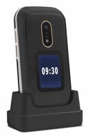 Doro 6060 GSM mobiele telefoon in elegant klapdesign (3 MP camera, 2,8 inch (7,11 cm) display, GPS, Bluetooth) zwart - thumbnail