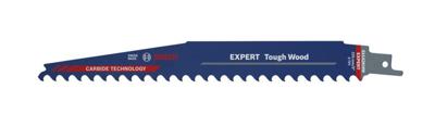 Bosch Accessories 2608900403 Expert Tough Wood S 1142 KHM reciprozaagblad, 1 stuks Zaagbladlengte 225 mm 1 stuk(s) Bosch Accessories 2608900403 Expert Tough Wood S 1142 KHM reciprozaagblad, 1 stuks Zaagbladlengte 225 mm 1 stuk(s)